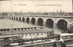 CPA Bordeaux Le Pont Pris De La Bastide