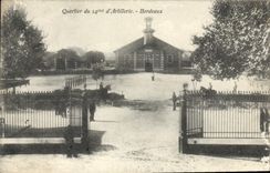 CPA Bordeaux Quartier Du 14ème d'artillerie
