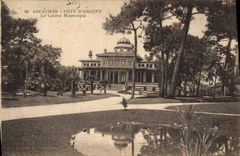 CPA Arcachon Cote D'Argent Le Casino Mauresque