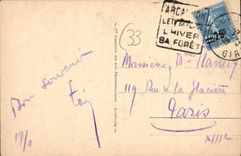CPA Arcachon Cote D'Argent Le Casino Mauresque