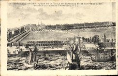 CPA Bordeaux Ancien Vue De La Ville