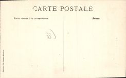 CPA Bordeaux La Fontaine Fondaudege Et I'Archeveche