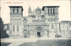 CPA Bordeaux Eglise Sainte Croix