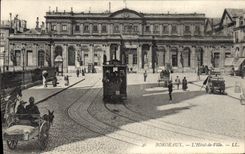 CPA Bordeaux L'Hotel De Ville