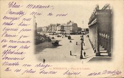 CPA Bordeaux Place De La Comedie