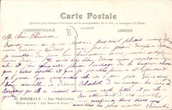 CPA Bordeaux Souvenir rue Vital Carles