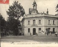 CPA Arcachon Hotel Des Postes Et Telegraphes