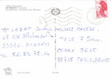 CPSM Le Piquey Vue Aerienne La Pointe Aux Chevaux