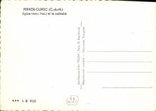 CPSM Perros Guirec Eglise Et Le Calvaire