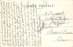 CPA Busseau D'Ahun Le Pont De Pierre La Vallée De La Creuse