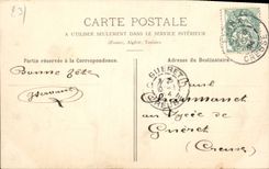 CPA Les Pierres Jo Mathr La Bascule