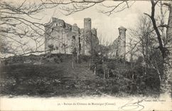 CPA Ruines Du Chateau De Montaigut