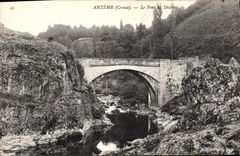 CPA Anzeme Le Pont Du Diable