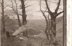 CPA Paul Rue Sur Le Haut Des Cotes Anzeme Creuse salon 1913