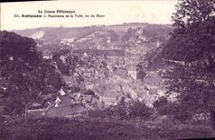 CPA Aubusson Panorama De La Ville Vu Du Mont