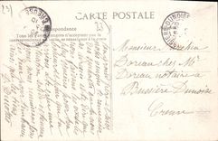 CPA Busseau D'Ahun Le Pont De Pierre La Vallee De La Creuse