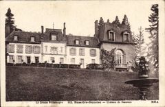 CPA Bussiere Dunoise Chateau De Beauvais La Creuse Pittoresque