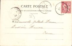CPA Eglise D'Ahun