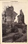 CPA Bonnat Ruines Du Chateau De Malval