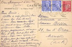 CPA Boussac Le Chateau Feodal
