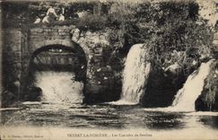 CPA Peyrat La Noniere Les Cascades De Bonlieu