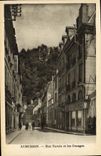 CPA Aubussaon Rue Vaviex Et Les Granges