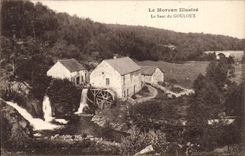 CPA Le Morvan Illustre Le Saut Du Gouloux