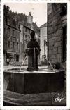 CPA Aubusson La Fontaine De I'Hotel Des Valney