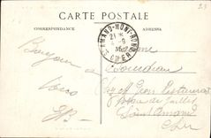 CPA Boussac Le Chateau Et Le Pont Du Chemin