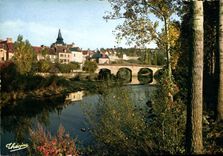 CPSM La Creuse La A La Calle Dualle