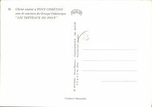 CPSM Pont Chretien Avec Le Concours Du Groupe Folklorique