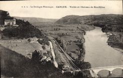 CPA Carlux Vallee Et Chateau De Rouifillac