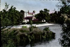 CPA Montpon Sur L'Isle Les Bords De I'Isle Et Le Moulin