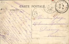 CPA Saint Astier Vue Generale Et Pont Sur I'Isle