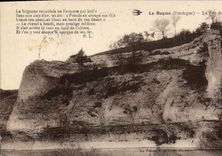 CPA Le Bugue Le Rec Le Srigneur Immobile En I'Armure Qui