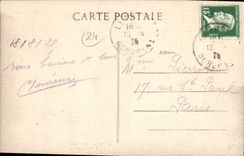 CPA Le Bugue Le Rec Le Srigneur Immobile En I'Armure Qui