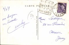 CPA Sarlat Anciennes Maisons Rue Gambetta