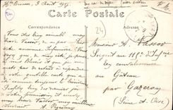 CPA Perigueux Le Pont Casse