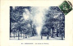CPA Perigueux Les Allees De Tourny