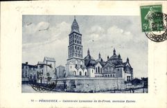 CPA Perigueux Cathedarale Byzantine De St Front Ancienne Entree