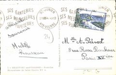 CPA Brantome En Perigord Fontaine Miraculeuse De Saint Sienire