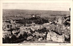 CPA Terrasson Vue Panoramique