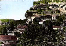 CPSM Les Eyzies Vue Generale