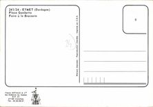 CPSM Eymet Place Gambetta Foire A La Brocante