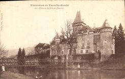 CPA Excursion En Franche Comte Chateau De Cleron