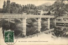CPA Besancon Le Pont De Bregille Et Le Fort Beauregard
