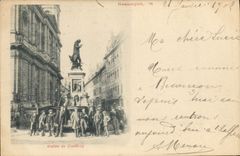 CPA Besancon Le Statue De Jouriroy