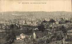 CPA Besancon Vue Generale Des Chaprais