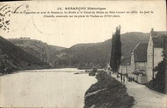 CPA Besancon Historique Vallee De Casamene En Aval De