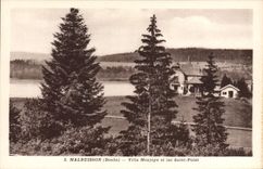 CPA Malbuisson Villa Monjoye Et Lac Saint Point